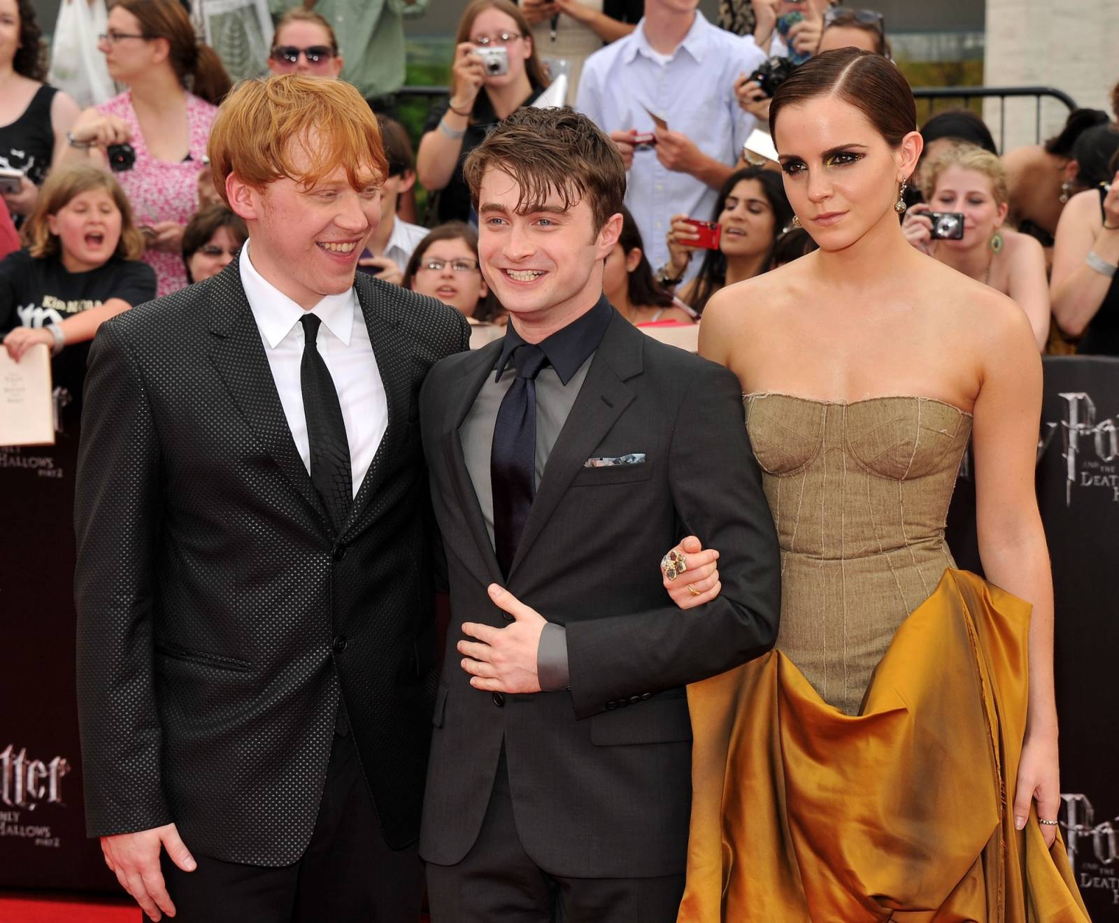 Na premierze „Harryego Pottera” (Fot. Getty Images)