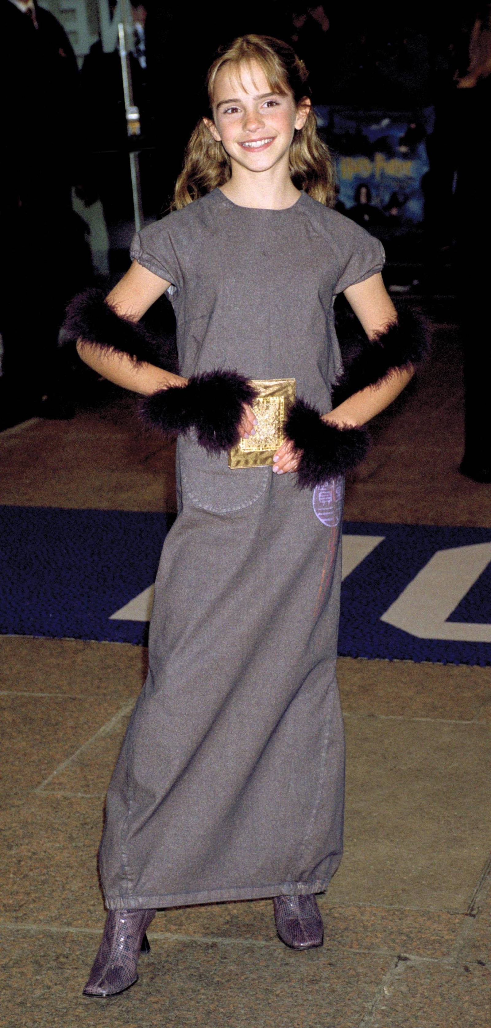 Emma Watson w 2001 roku (Fot. Getty Images)