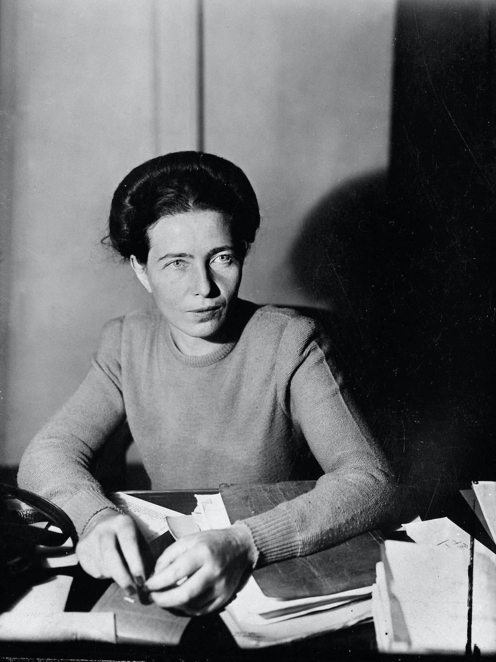 Simone de Beauvoir (Fot. Getty Images)