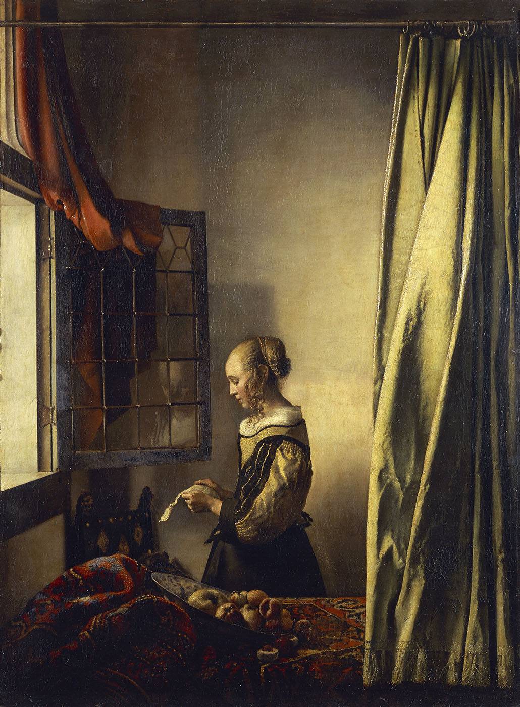 Dziewczyna czytająca list, obraz Jan Vermeer (Fot. Getty Images)