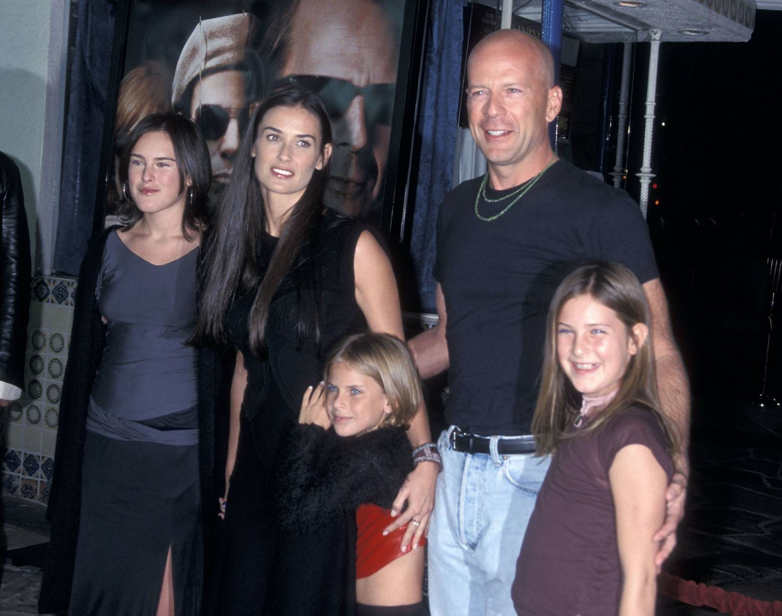 Z Demi Moore i córkami (Fot. Getty Images)