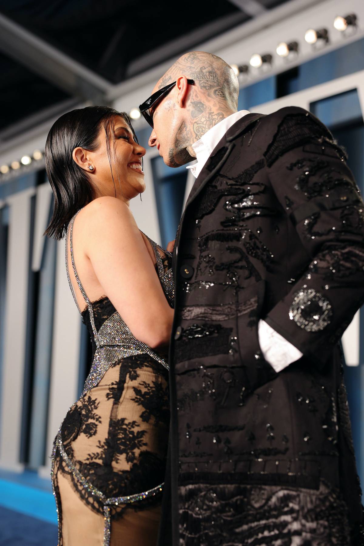 Kourtney Kardashian i Travis Barker (Fot. Getty Images)