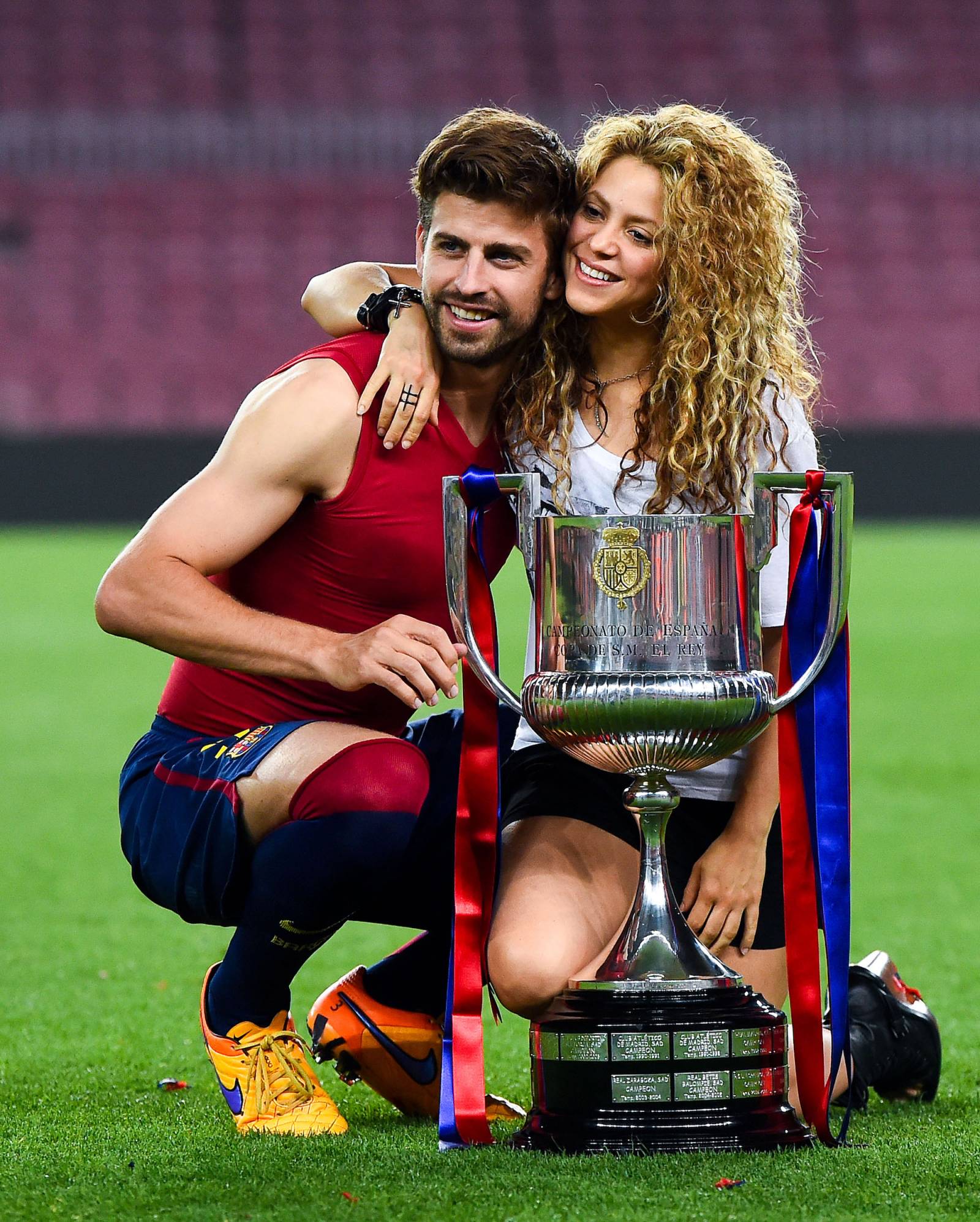 Shakira z Gerardem Pique (Fot. Getty Images)