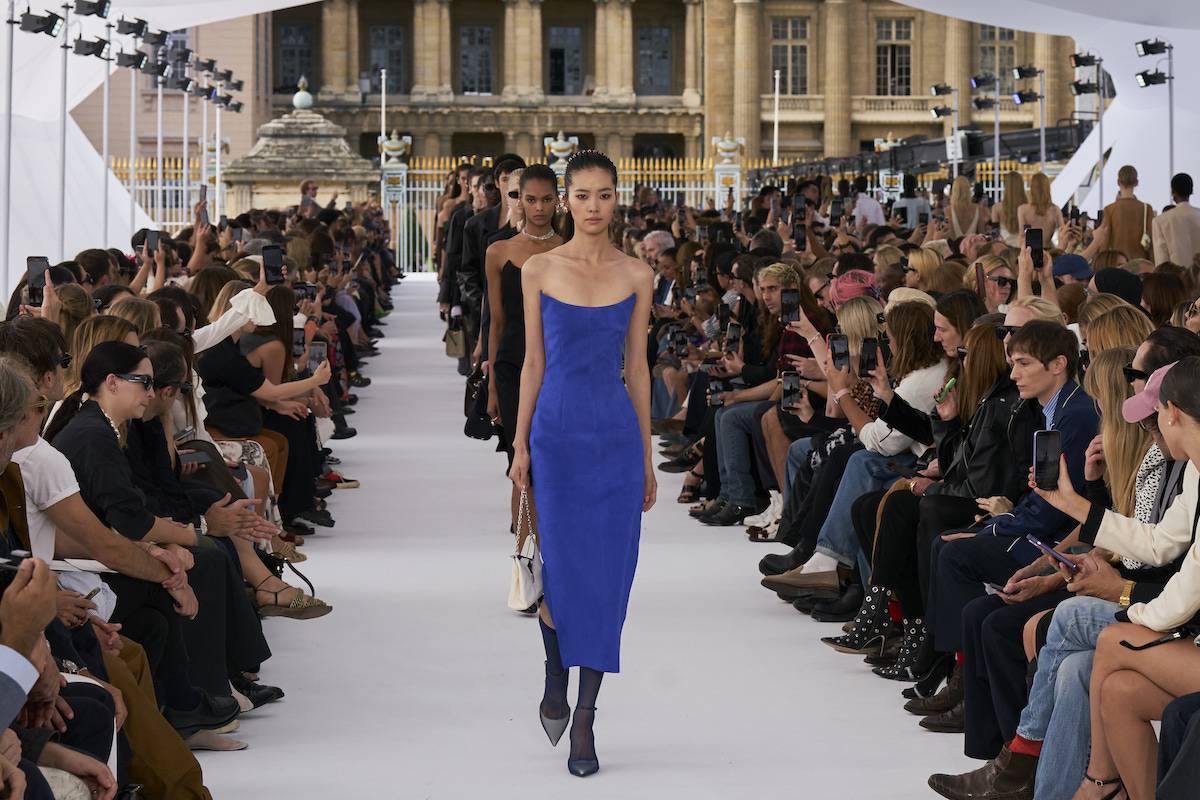 Kolekcja domu mody Givenchy na sezon wiosna-lato 2024 (Fot. Getty Images)