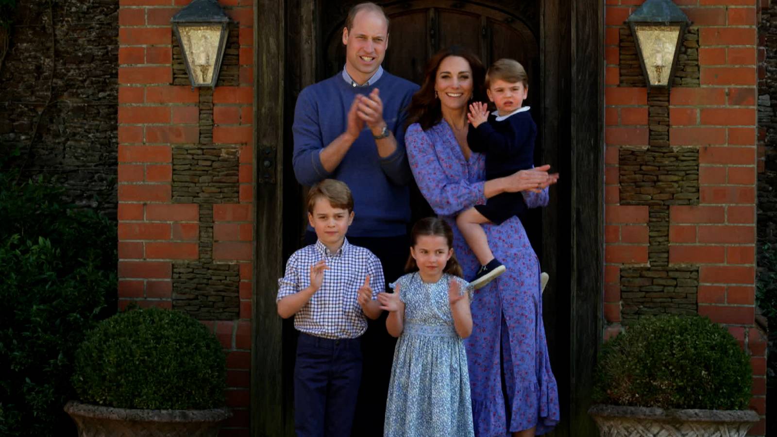 Kate, William, George, Charlotte i Louis (Fot. Getty Images)