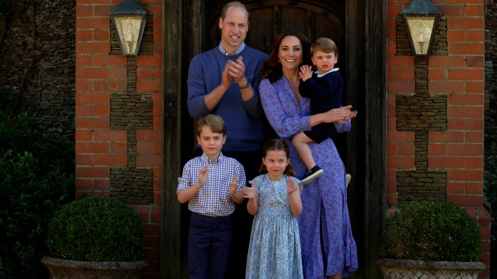 Kate, William, George, Charlotte i Louis (Fot. Getty Images)