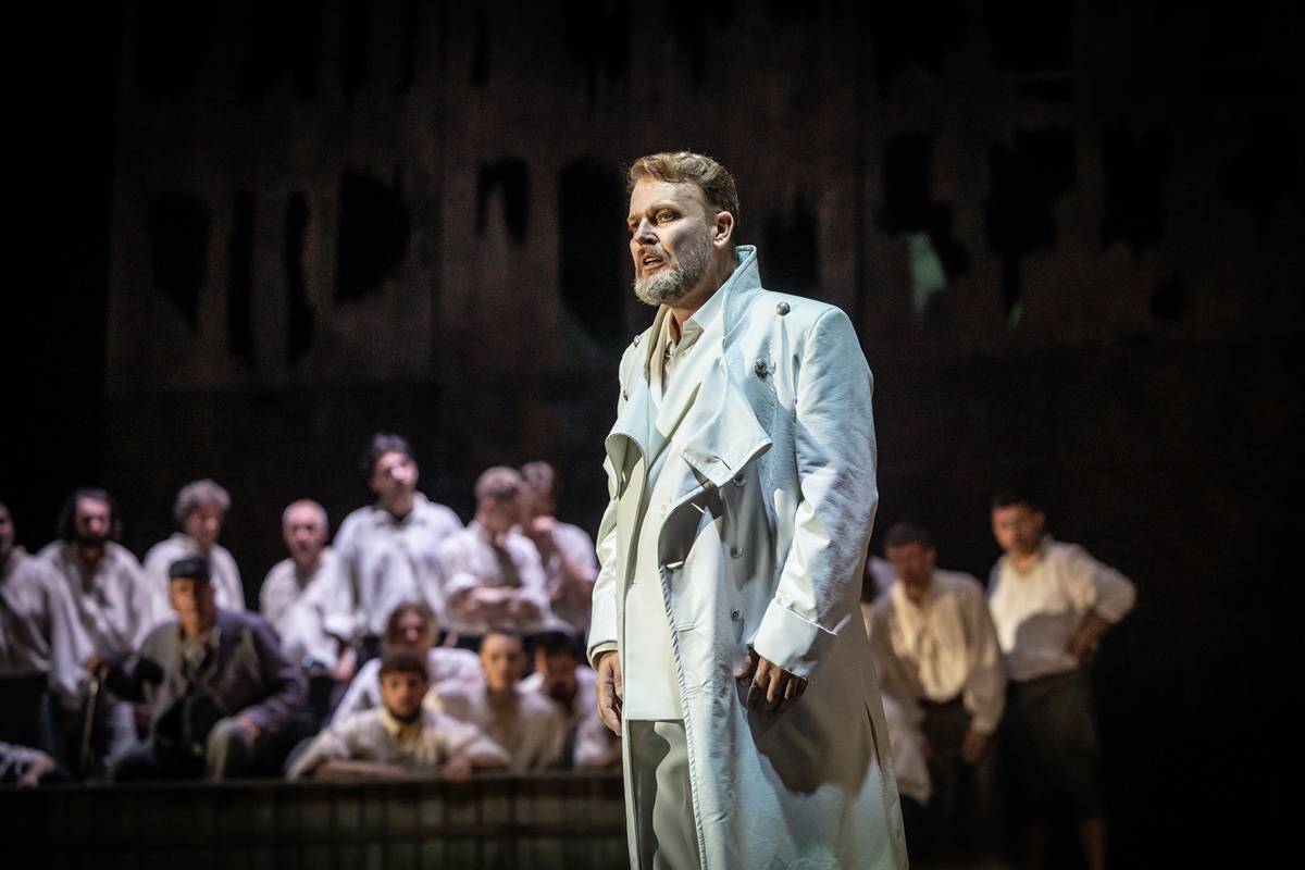 Latający Holender, Tomasz Konieczny jako Holender, Fot. K. Mystkowski KFP, Opera Bałtycka w Gdańsku