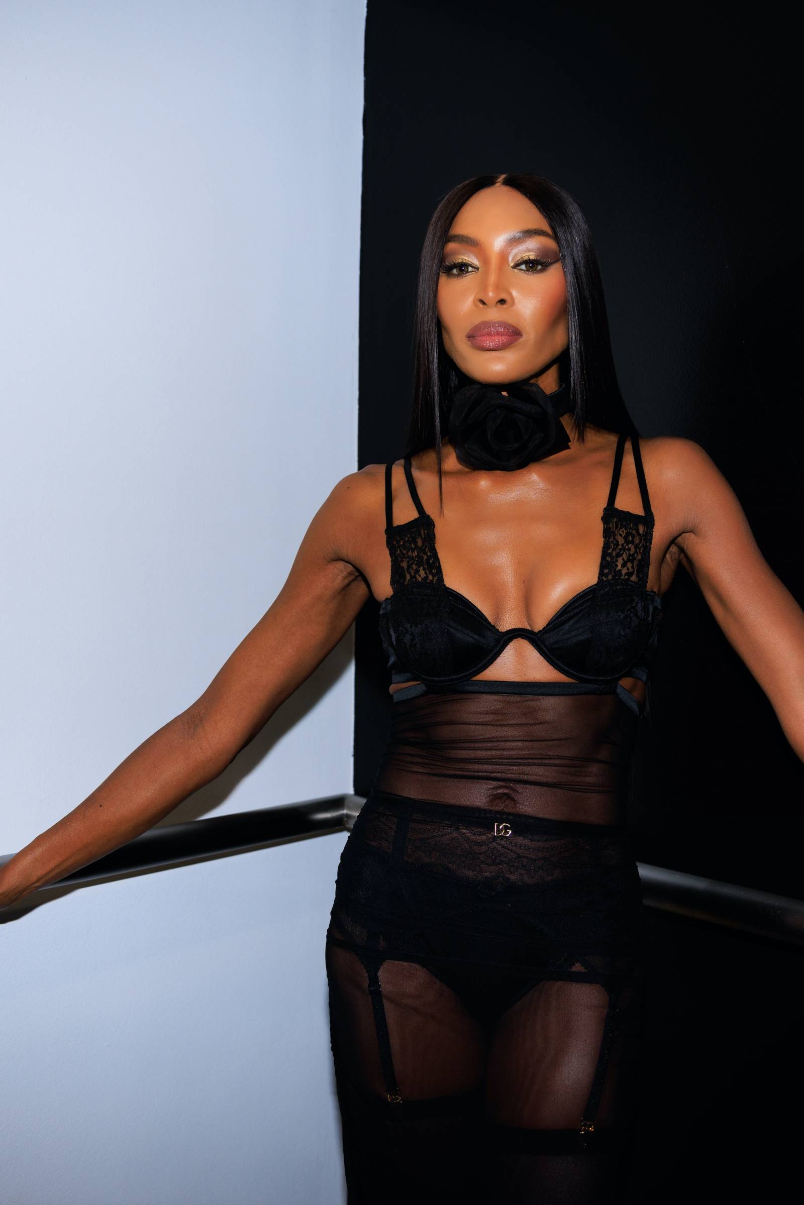 Naomi Campbell na pokazie Dolce & Gabbana (Fot. Acielle)