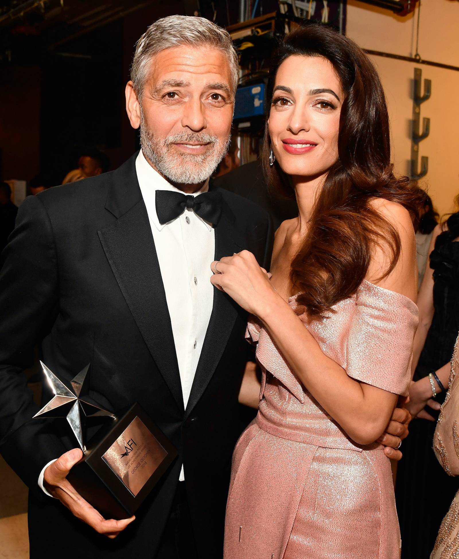 George Clooney i Amal Clooney (Fot. Getty Images)