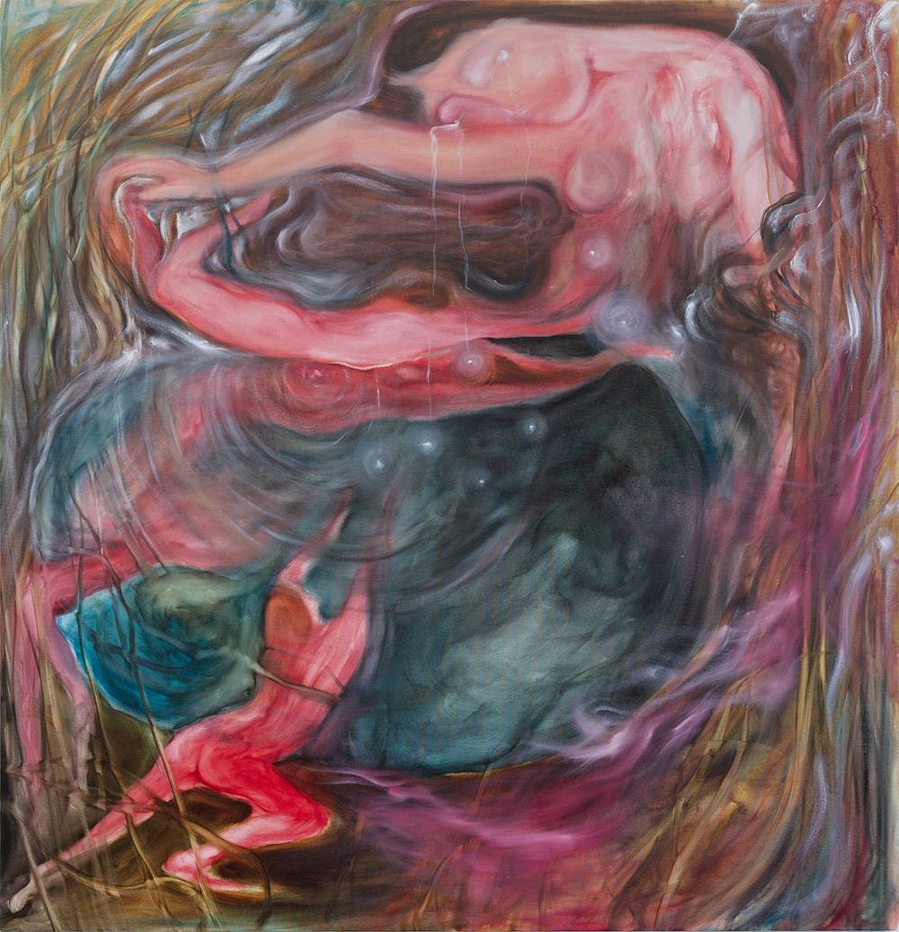 Sana Shahmuradova Tanska, „A Nightmare of not Being Able to Enter the Black Sea”, fot. Dzięki uprzejmości Gunia Nowik Gallery