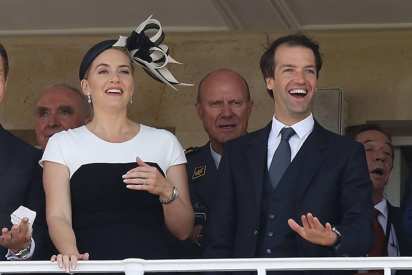 Kate Winslet i Edward Abel Smith (Fot. Getty Images)