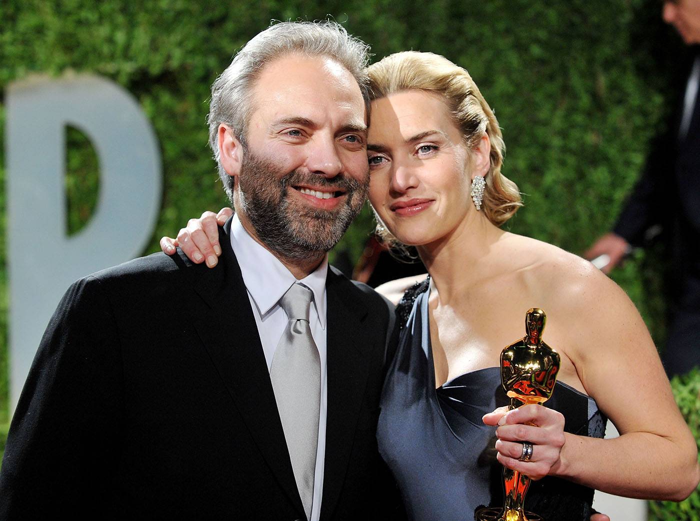 Sam Mendes i Kate Winslet (Fot. Getty Images)