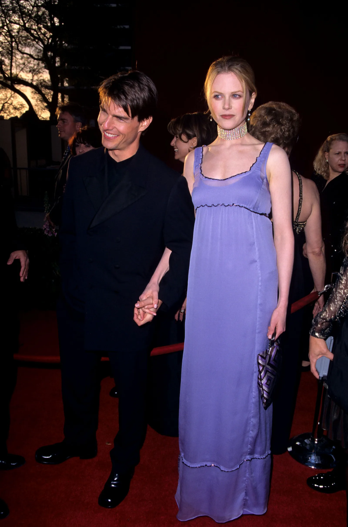 Nicole Kidman w zabytkowym chokerze Freda Leightona i w sukni Prady, wybranej przez Miuccię Pradę specjalnie na galę rozdania Oscarów w 1996 roku. (Fot. Steve.Granitz)