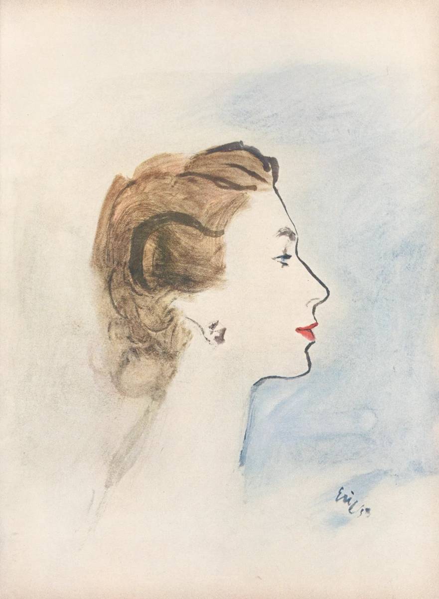 Portret królowej Elżbiety II autorstwa Carla Oscara Augusta Ericksona, Vogue, 1957 rok