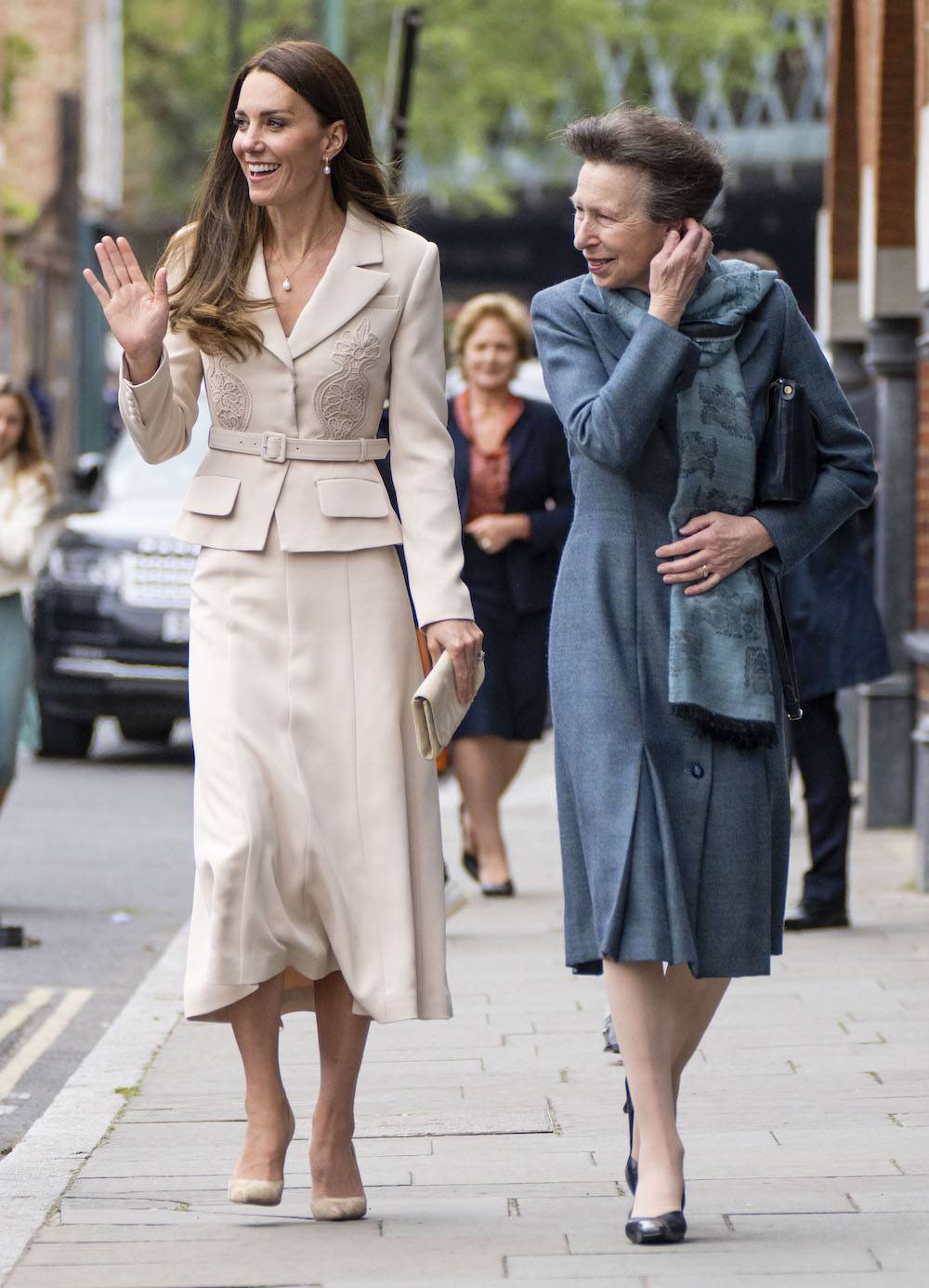 Księżna Kate i księżniczka Anna (fot. Getty Images)