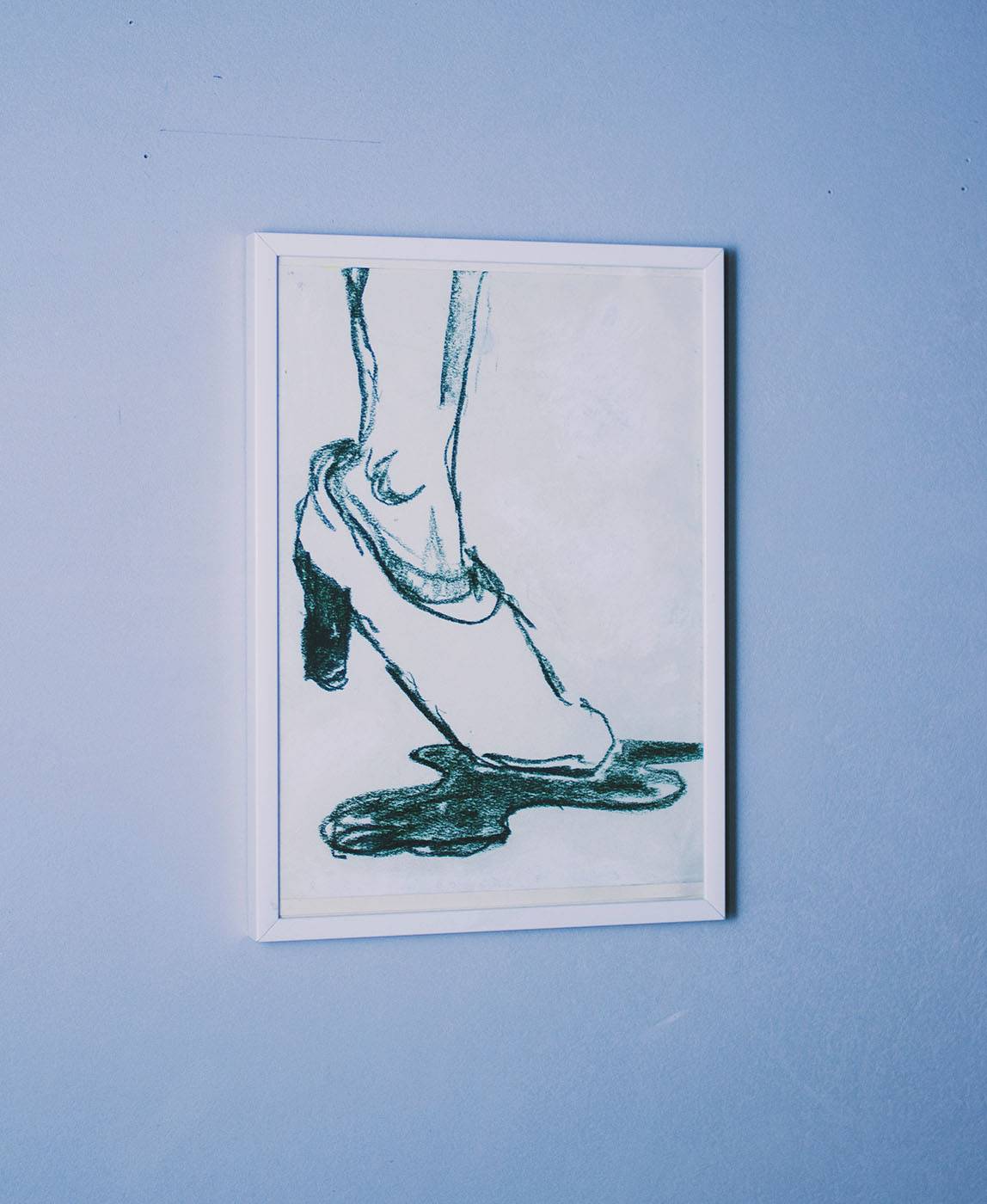 Filipka Rutkowska, „Untitled”, pastel na papierze, 30 x 21 cm, 2015, Dzięki uprzejmości Fundacji Galerii Foksal, fot. Wojciech Sobolewski