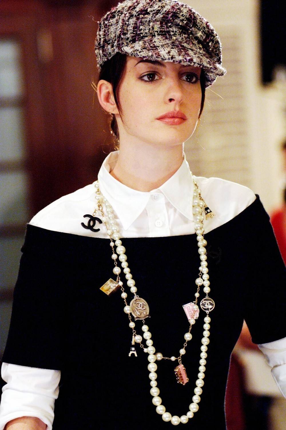 Anne Hathaway, kadr z filmu Diabeł ubiera się u Prady (Fot. 20thCentFox/Courtesy Everett Collection)