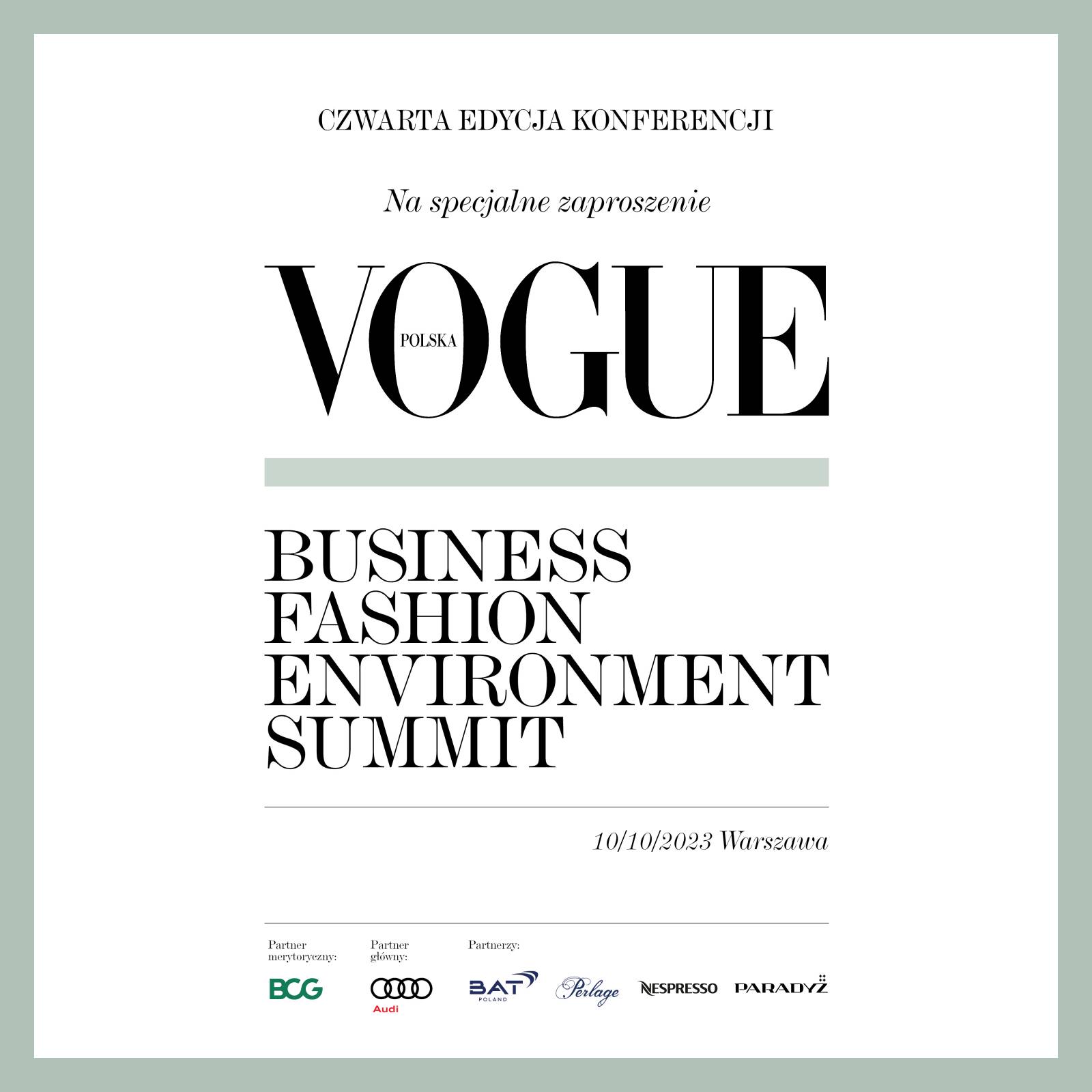 Business Fashion Environment Summit 2023