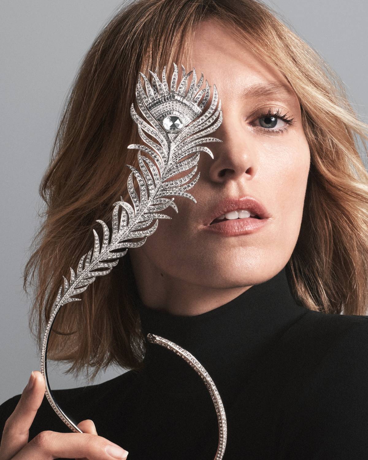 Anja Rubik w kampanii Boucheron (Fot. Materiały prasowe)