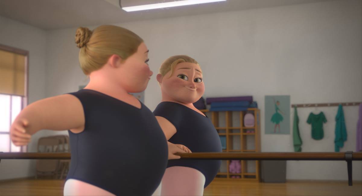 Balerina Bianka z krótkometrażowej animacji „Reflect” (Fot. Materiały prasowe Disney Animation)