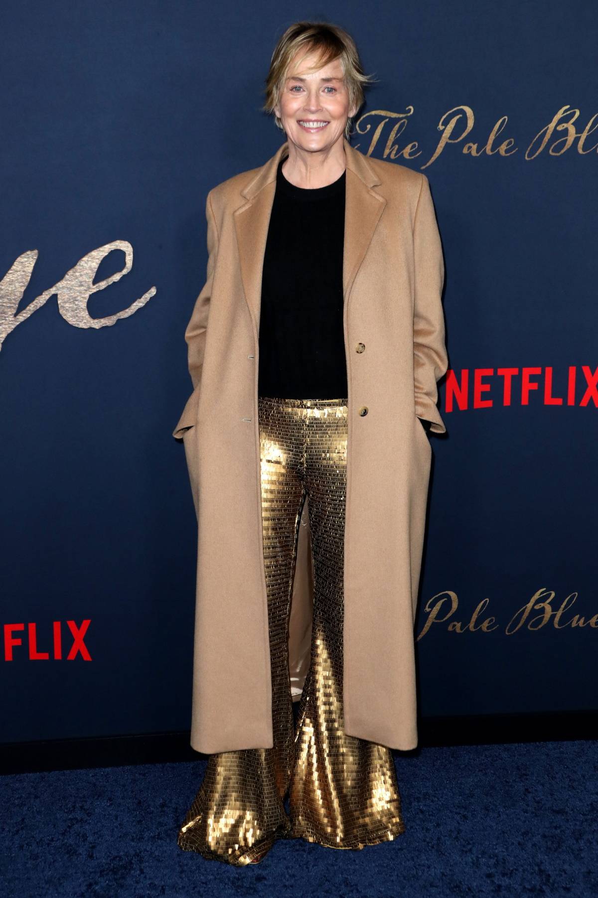 Sharon Stone na premierę filmu „Bielmo” (Fot. Rex Features/East News)
