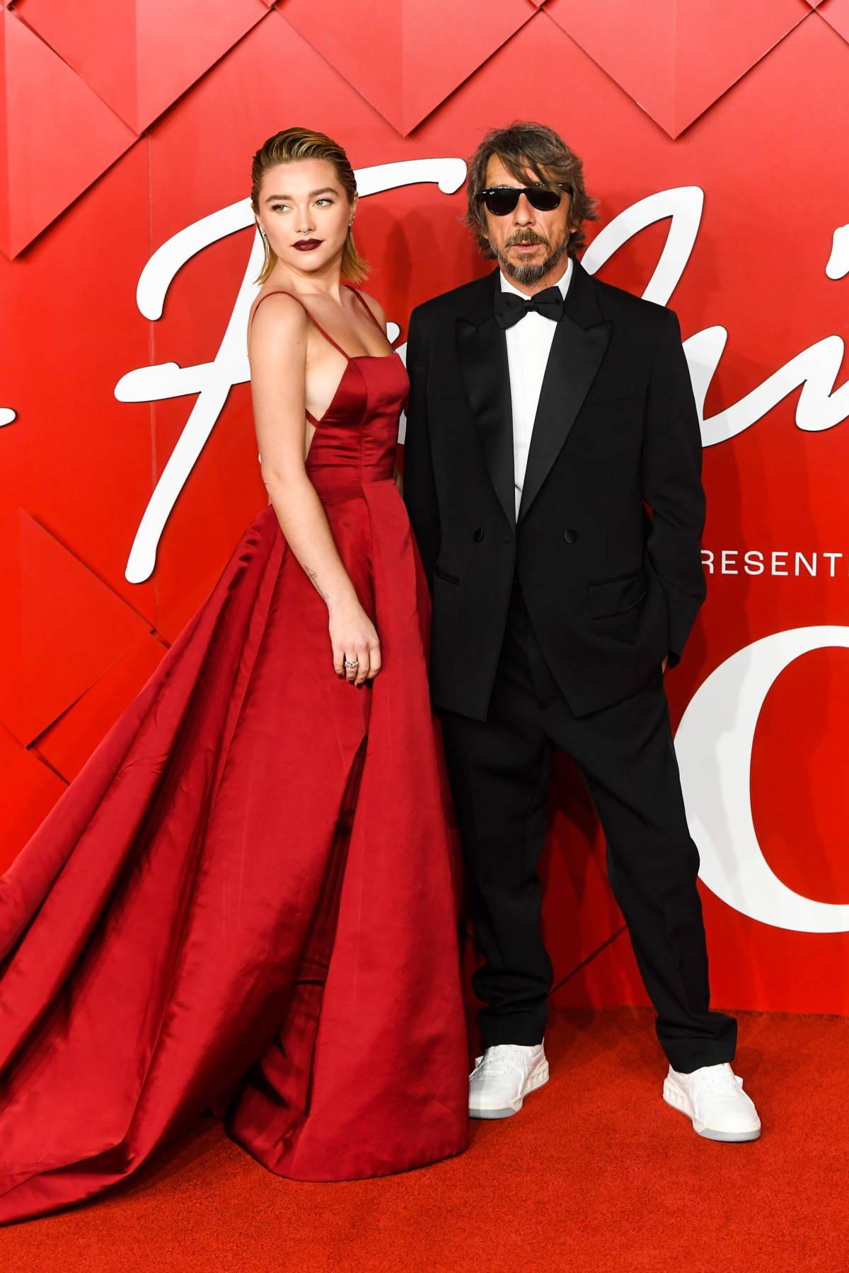 Florence Pugh i Pierpaolo Piccioli ( Fot. Valentino/SGPItalia)