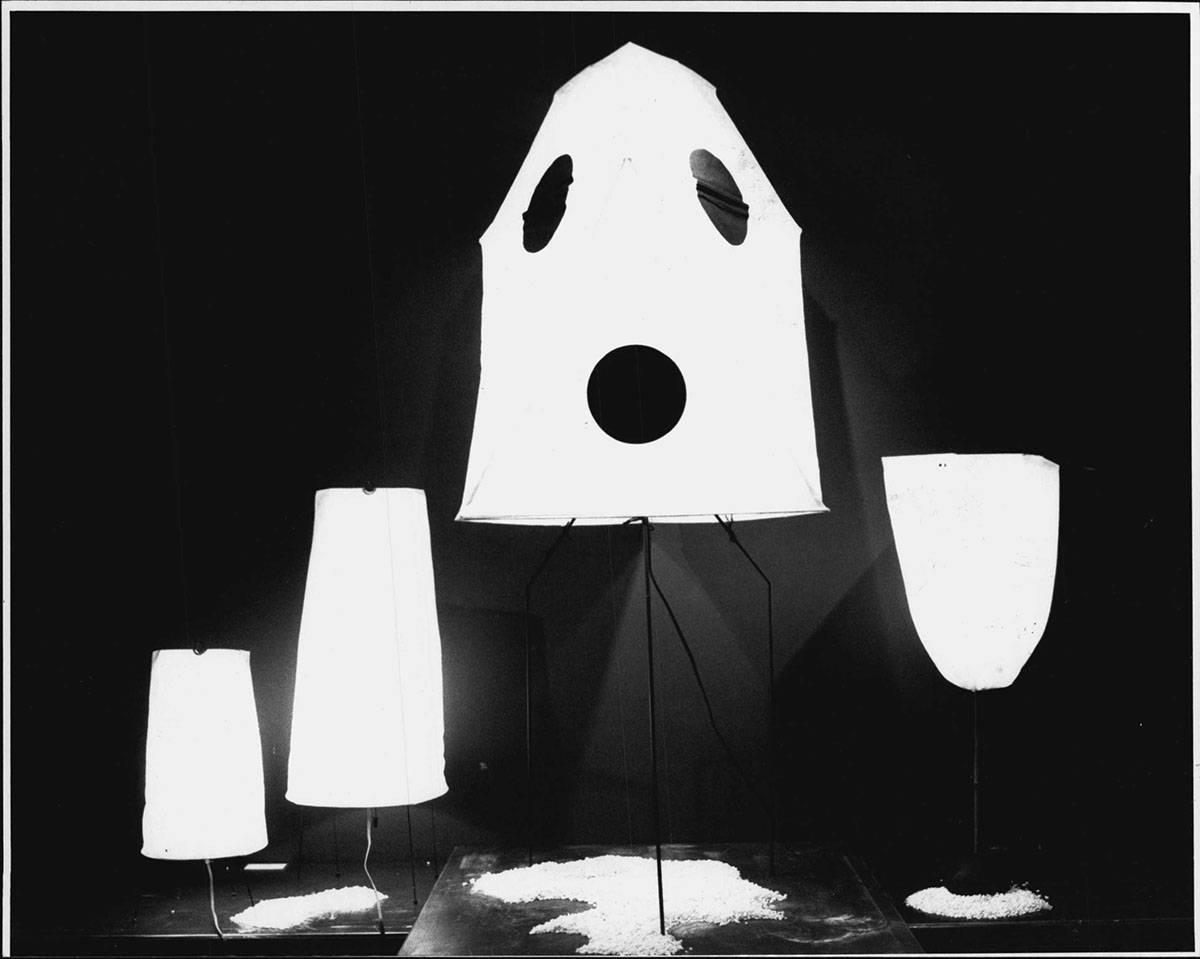 Lampy Isamu Noguchi z serii Akari (Fot. Getty Images)