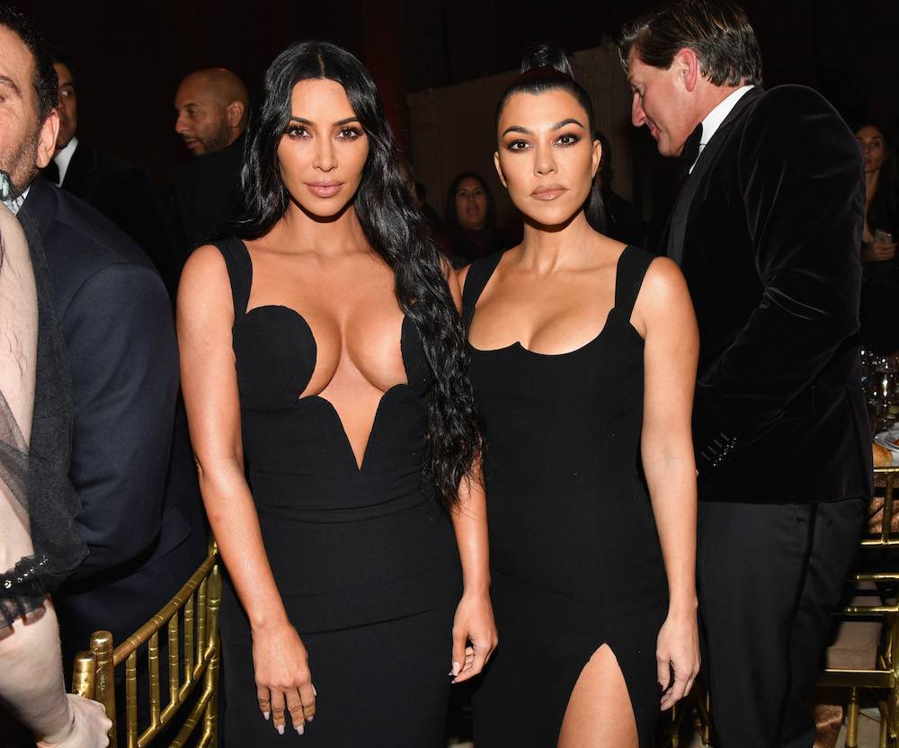 Kim i Kourtney (Fot. Getty Images)