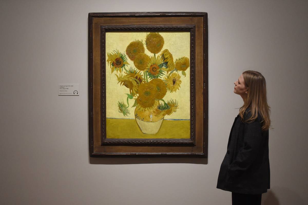 „Słoneczniki” Vincenta van Gogha (Fot. Getty Images)