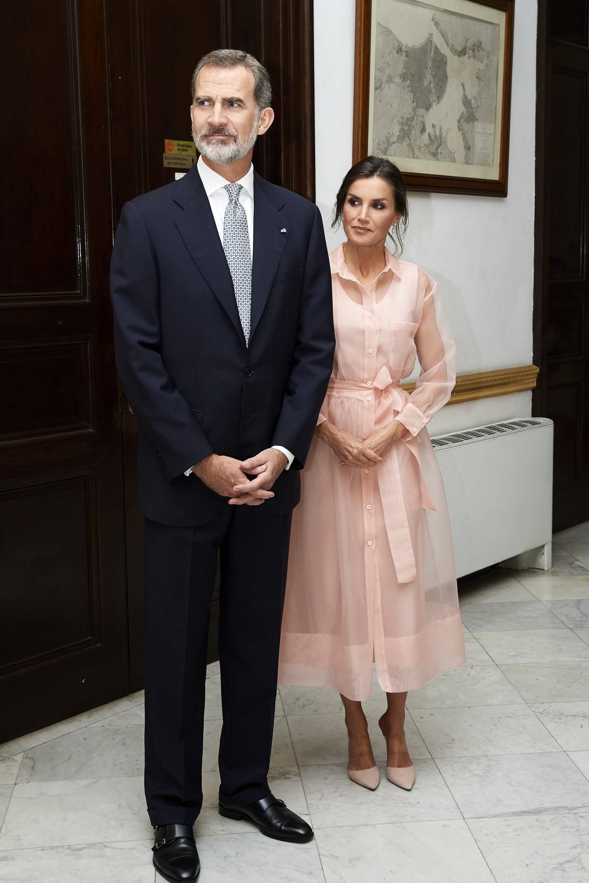 Królowa Letycja podczas wizyty na Kubie w 2019 roku / Fot. Getty Images