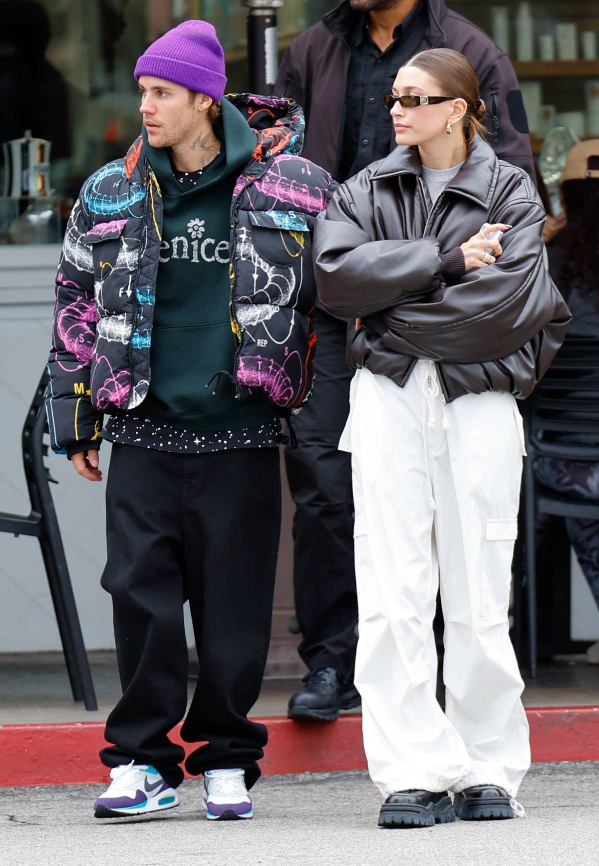 Justin i Hailey Bieberowie w Los Angeles (Fot. Getty Images)