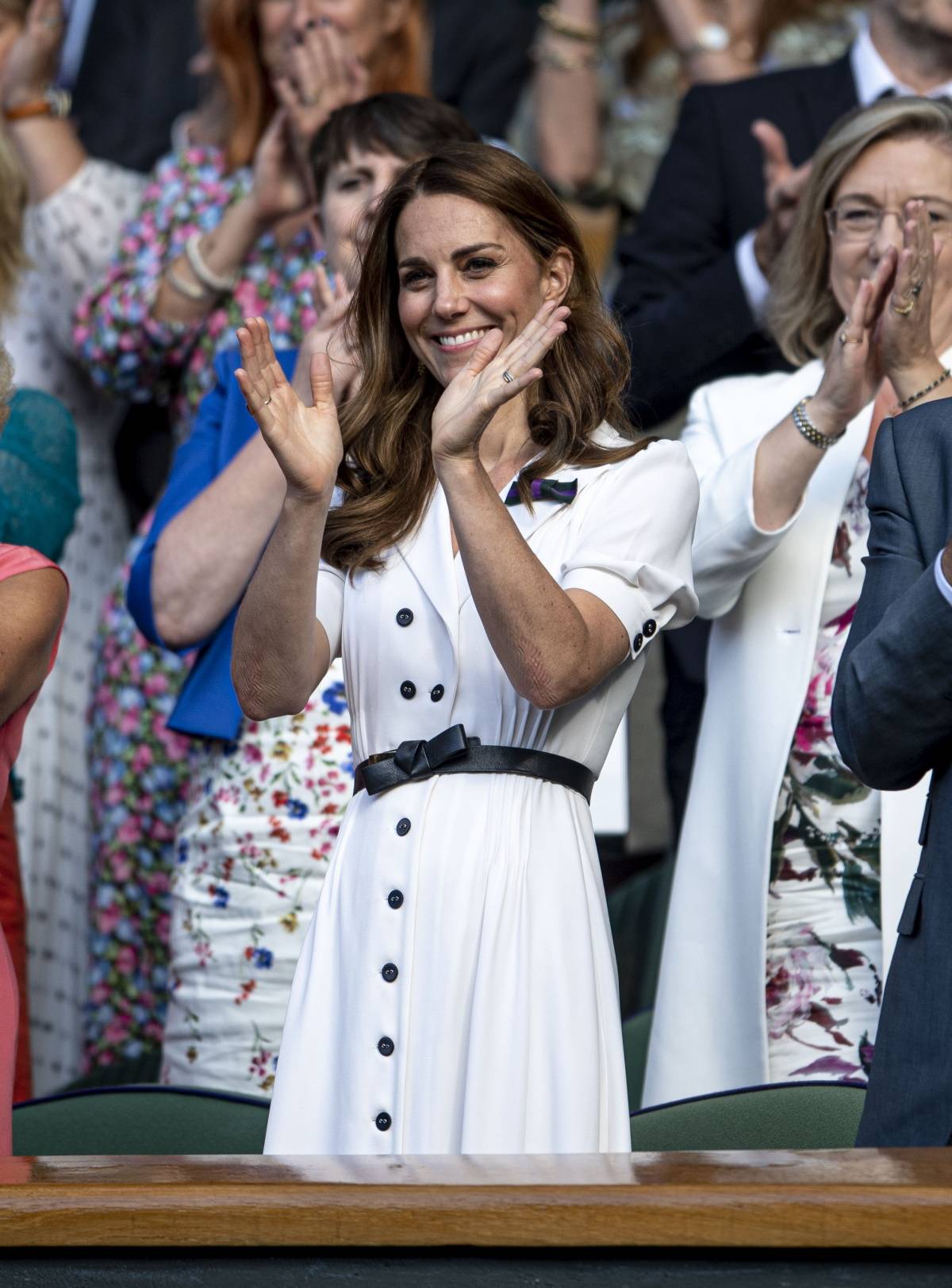 Księżna Kate na Wimbledonie w 2019 roku Fot. Getty Images