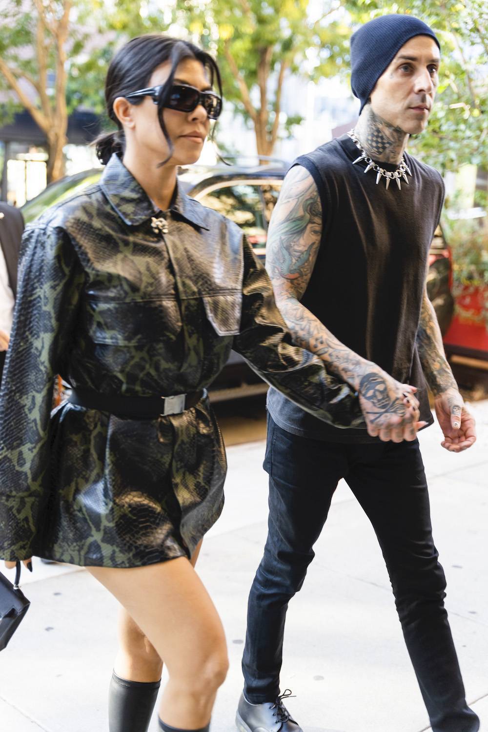 Kourtney i Travis Barker (Fot. Getty Images)