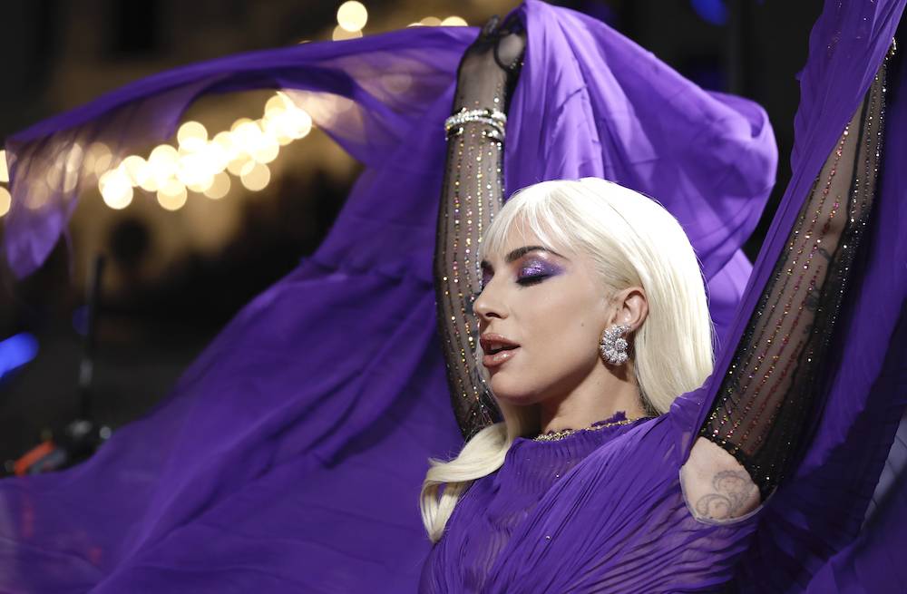Lady Gaga na premierze filmu „Dom Gucci” (Fot. Getty Images)