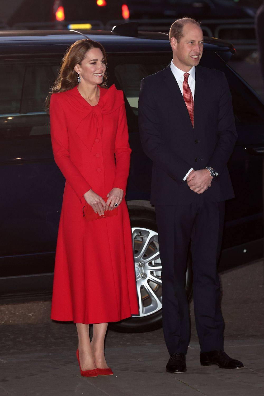 Z księciem Williamem (Fot. Getty Images)