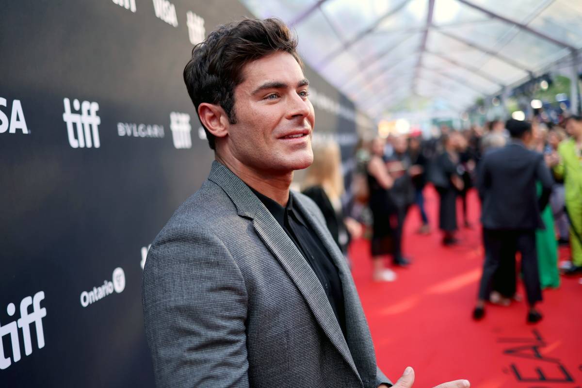 Zac Efron na premierze „The Greatest Beer Run Ever” w Toronto (Fot. Getty Images)