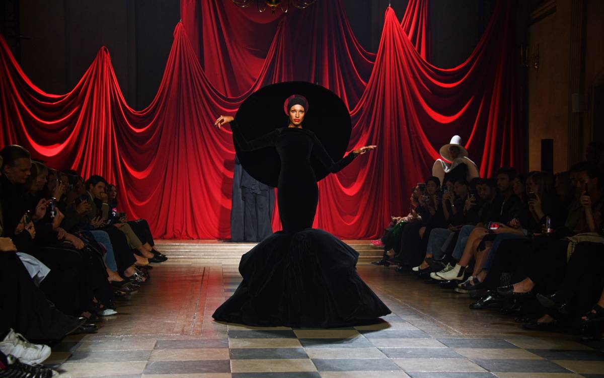 Kolekcja Harris Reed, tydzień mody w Londynie wiosna-lato 2023  (Fot. Getty Images)