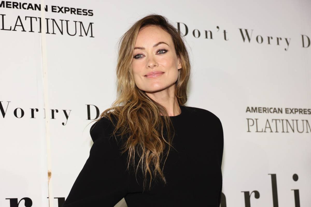 Olivia Wilde na premierze filmu „Nie martw się, kochanie” w Nowym Jorku (Fot. Getty Images)