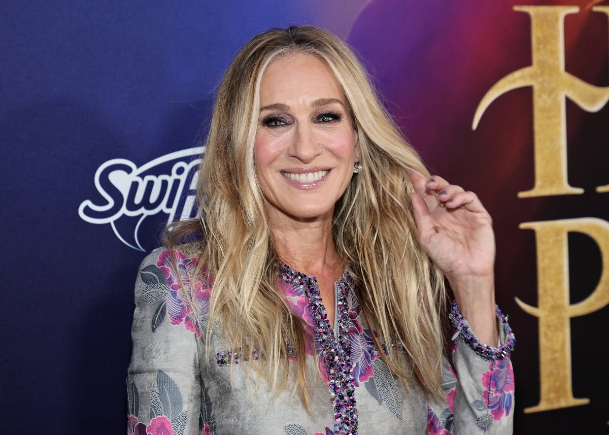 Sarah Jessica Parker na premierze filmu „Hokus Pokus 2” w Nowym Jorku (Fot. Getty Images)