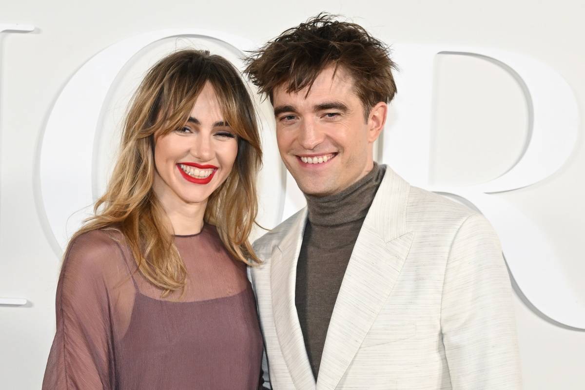 Suki Waterhouse i Robert Pattinson (Fot. Getty Images)