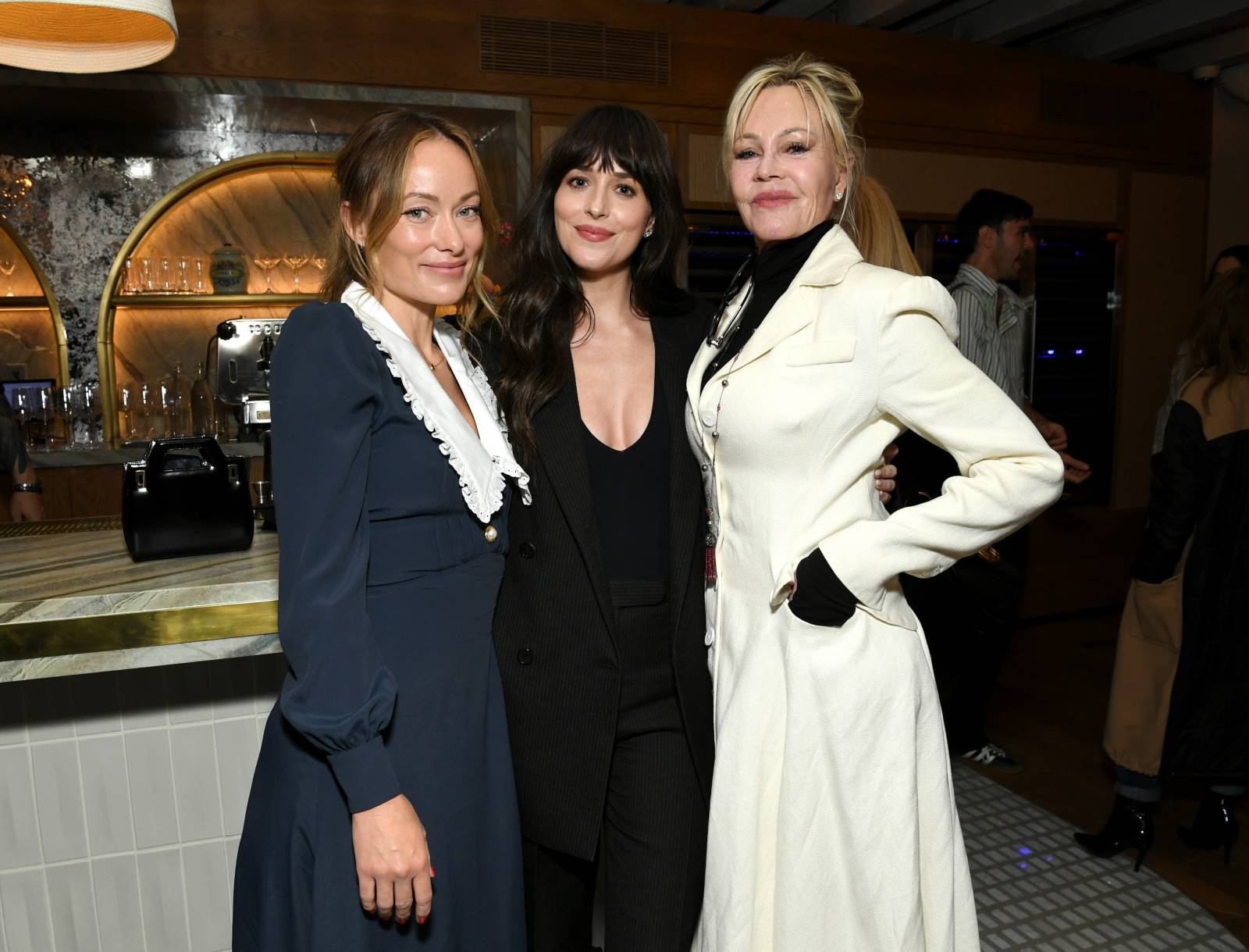 Olivia Wilde, Dakota Johnson, Melanie Griffith (Fot. Jon Kopaloff/Getty Images for Boat Rocker & TeaTime Pictures)