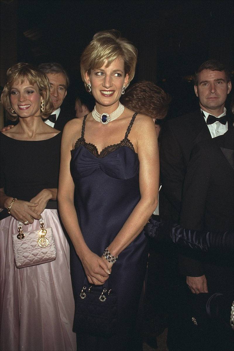 Lady Diana na MET Gali w 1996 roku (Fot. Getty Images)