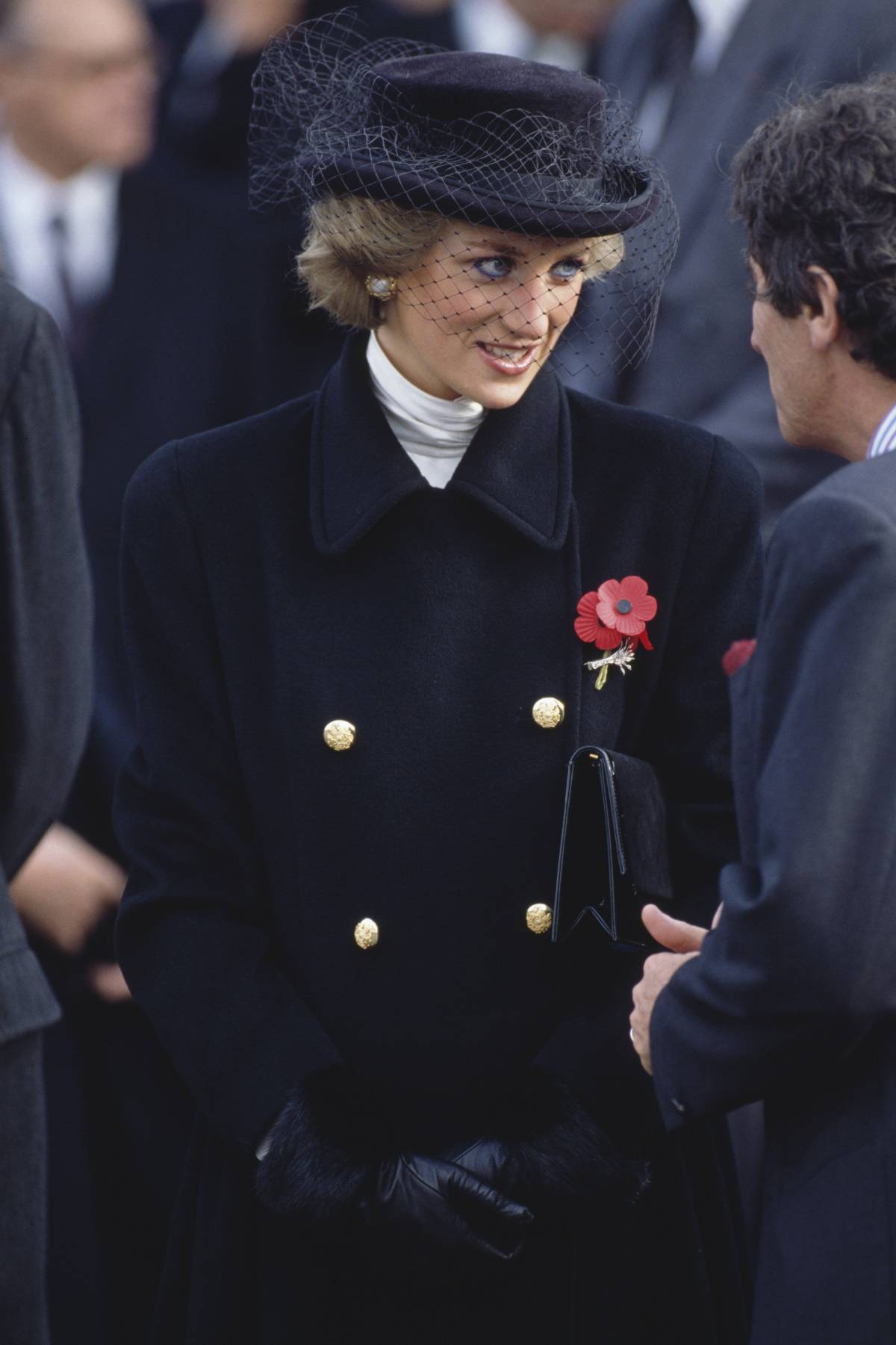 Księżna Diana 11 listopada 1988 roku w Paryżu(Fot. Getty Images)