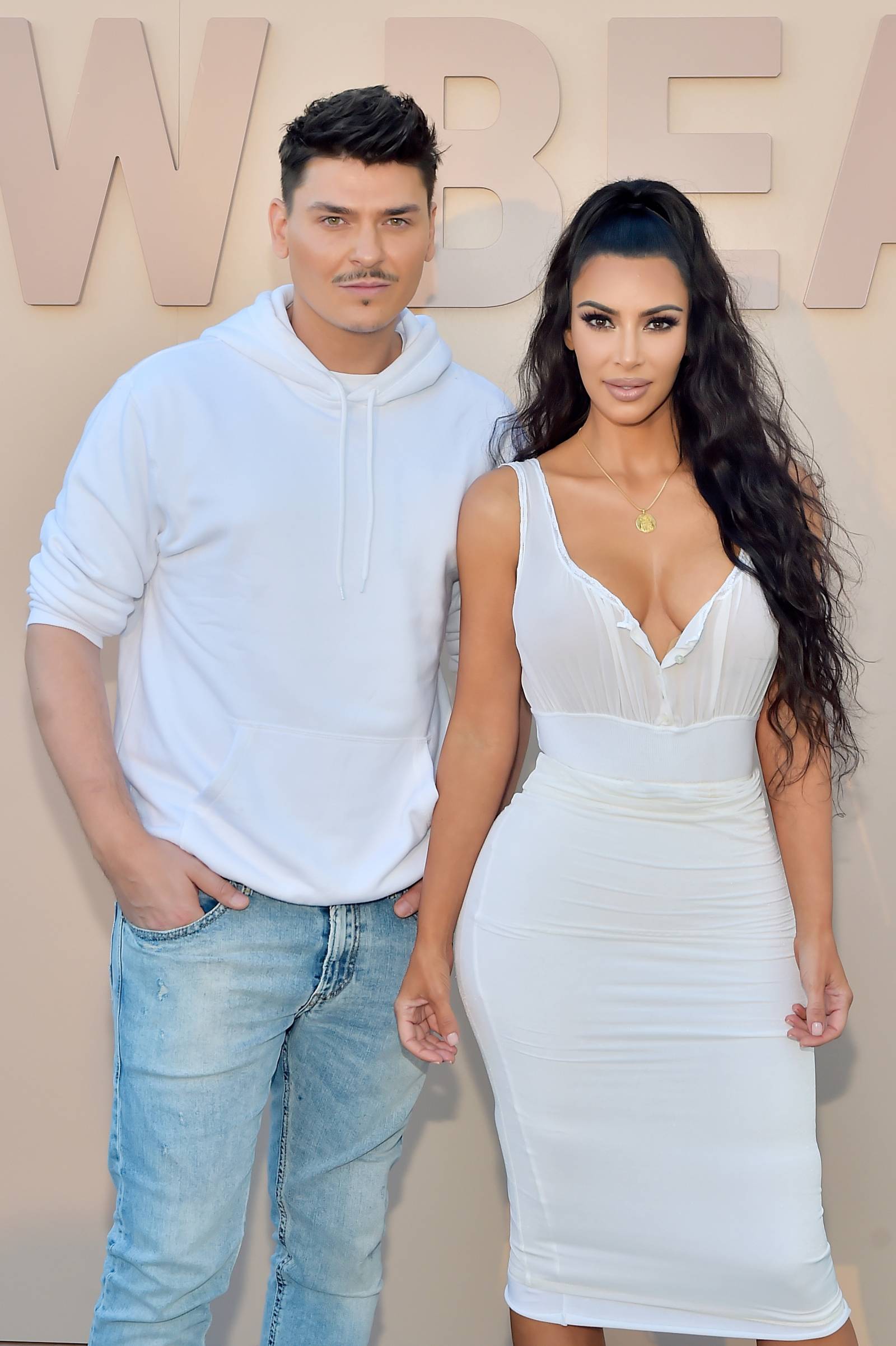 Mario Dedivanovic i Kim Kardashian /(Fot. Getty Images)