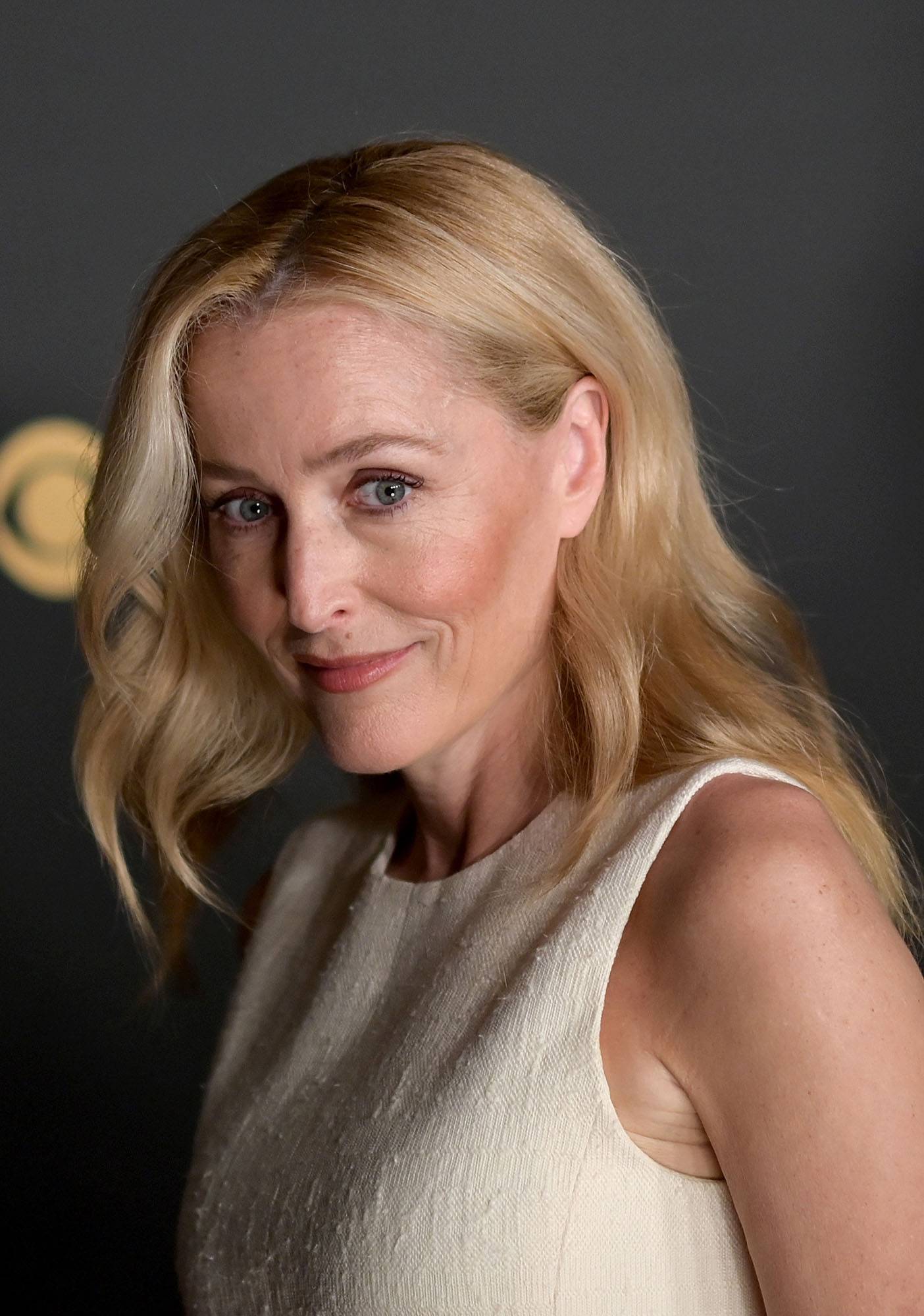 Gillian Anderson bez makijażu i bez wstydu / Getty Images