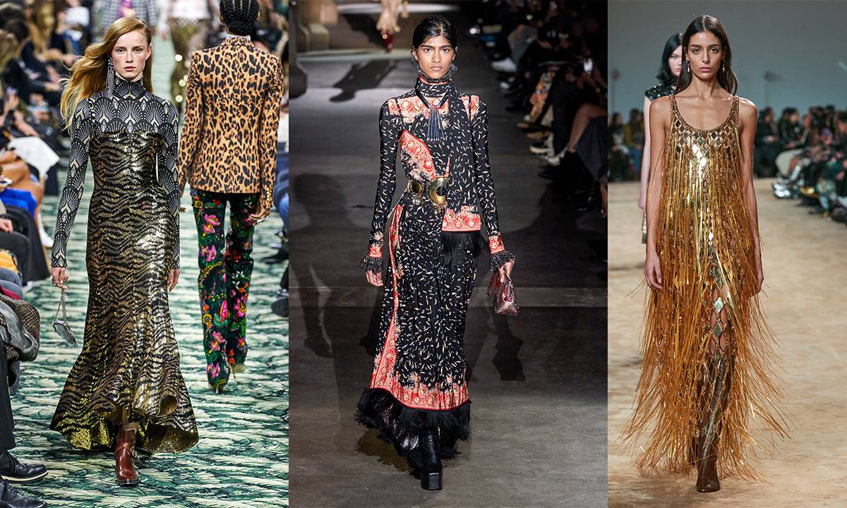 Rabanne, fall 2019 ready-to-wear Fot. Alessandro Lucioni/Gorunway.com, Rabanne, fall 2020 ready-to-wear Fot. Alessandro Lucioni/Gorunway.com, Rabanne, fall 2023 ready-to-wear Fot. Alessandro Lucioni/Gorunway.com