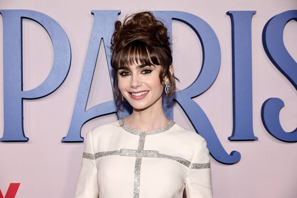 Lily Collins promuje trzeci sezon „Emily w Paryżu” (Fot. Getty Images dla Netflix)