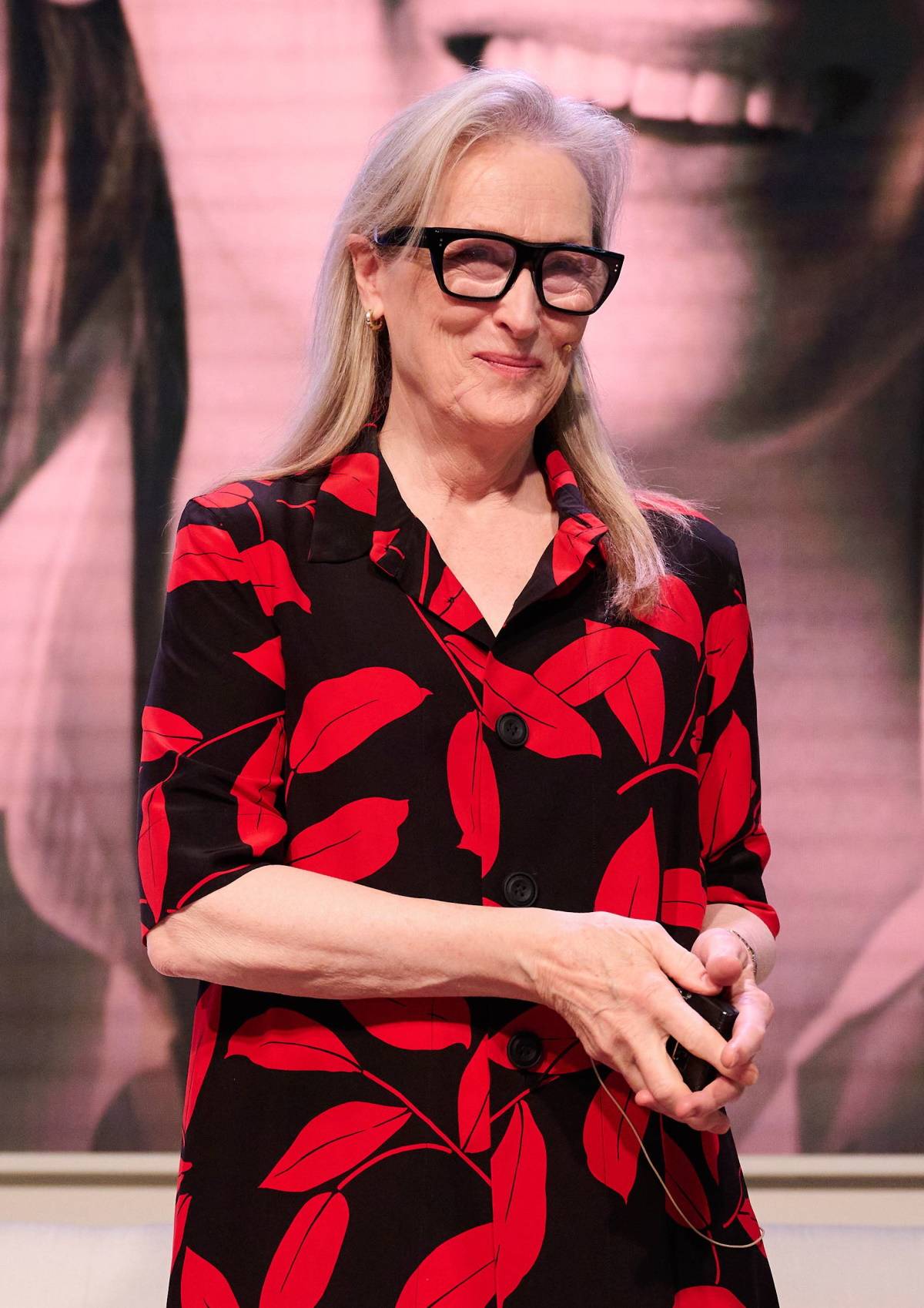 Meryl Streep w czarnych botkach idealnych na jesień.