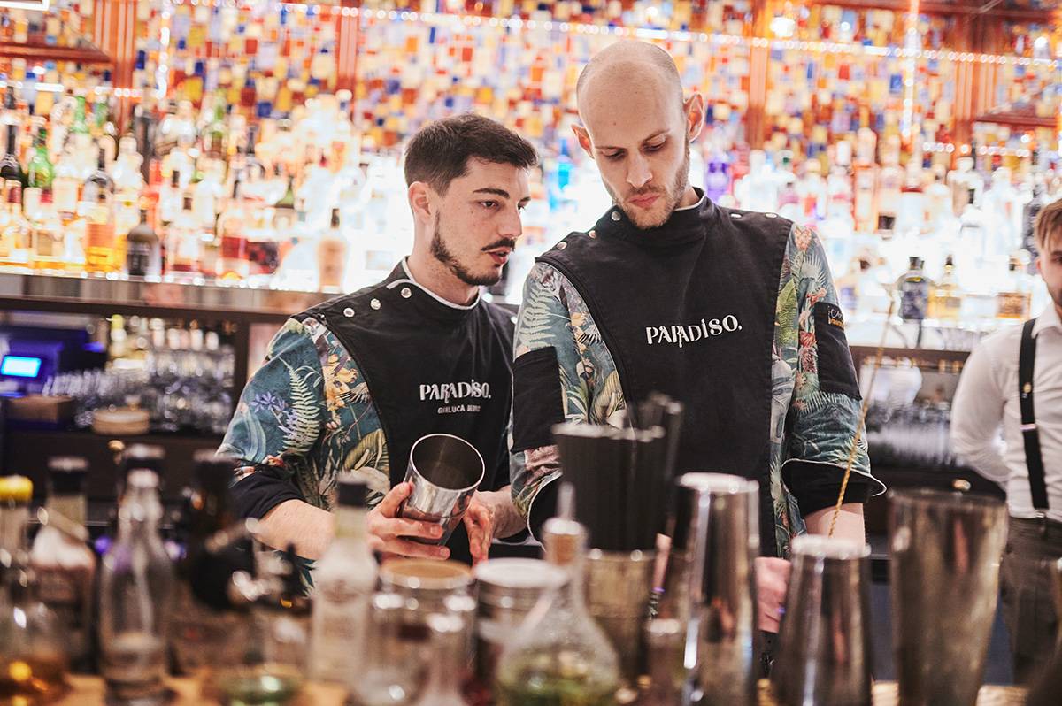 Gianluca Basso i Paolo Mereghetti podczas guest shiftu w Lanes Fot. Materiały prasowe