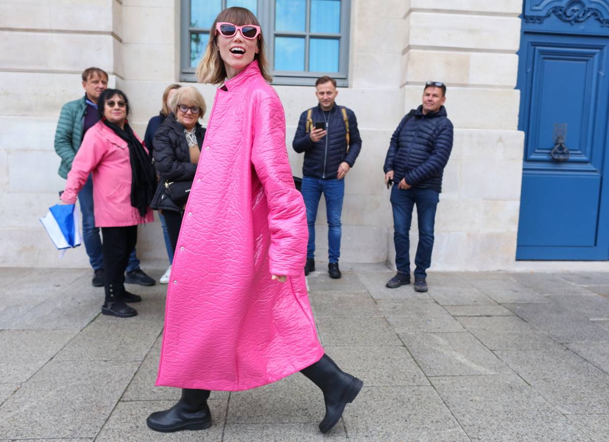 Street style z tygodnia mody w Paryżu wiosna-lato 2023 (Fot. Phil Oh)